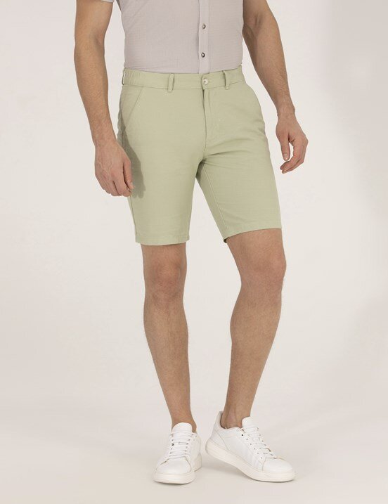 Pierre Cardin Erkek Dokuma Capri Bermuda

