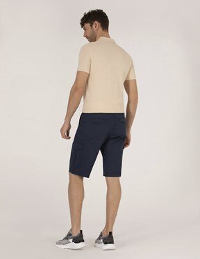 Pierre Cardin Erkek Dokuma Capri Bermuda
