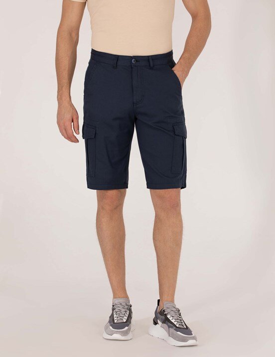 Pierre Cardin Erkek Dokuma Capri Bermuda
