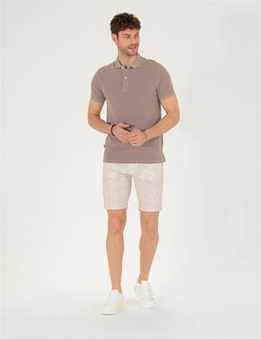 Pierre Cardin Erkek Dokuma Capri Bermuda

