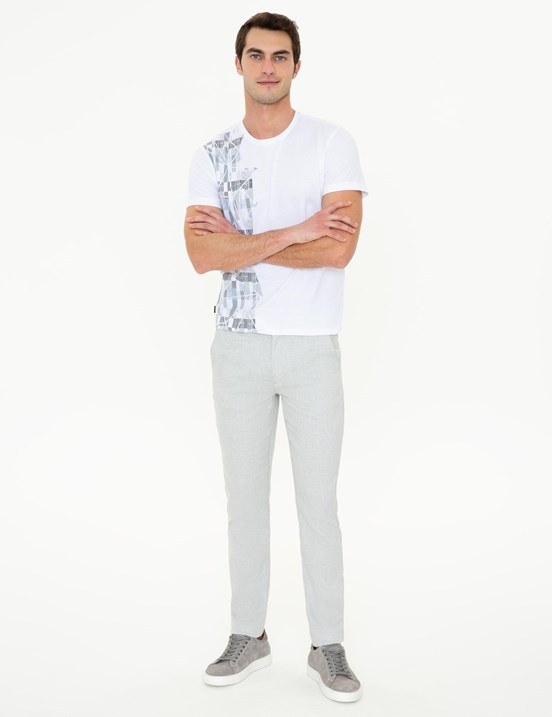 Pierre Cardin Erkek Jogger Chino Pantolon