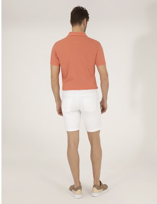 Pierre Cardin Erkek Dokuma Bermuda
