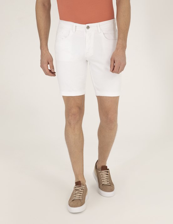 Pierre Cardin Erkek Dokuma Bermuda
