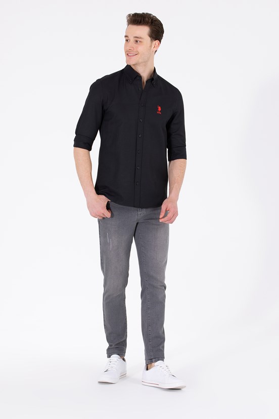 U.S. Polo Assn. Erkek Dokuma Gömlek
