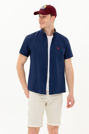 U.S. Polo Assn. Erkek Dokuma Gömlek
