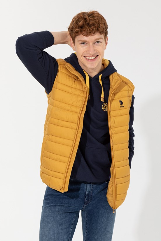 U.S. Polo Assn. Erkek Dokuma Yelek