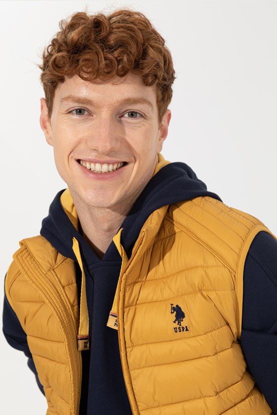 U.S. Polo Assn. Erkek Dokuma Yelek