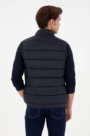 U.S. Polo Assn. Erkek Dokuma Yelek