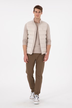 U.S. Polo Assn. Erkek Dokuma Yelek