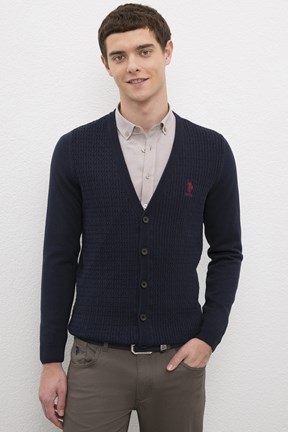 U.S. Polo Assn. Erkek Basic Triko Hırka