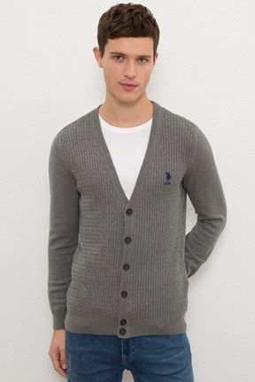 U.S. Polo Assn. Erkek Basic Triko Hırka