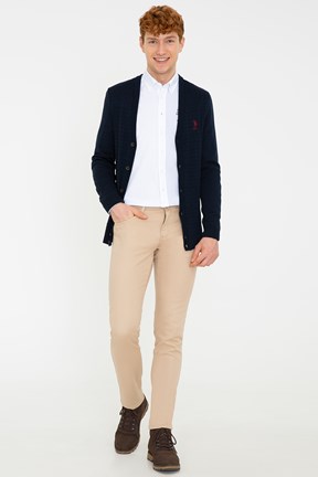 U.S. Polo Assn. Erkek Basic Triko Hırka