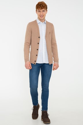 U.S. Polo Assn. Erkek Basic Triko Hırka