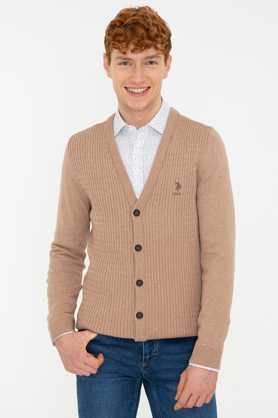 U.S. Polo Assn. Erkek Basic Triko Hırka