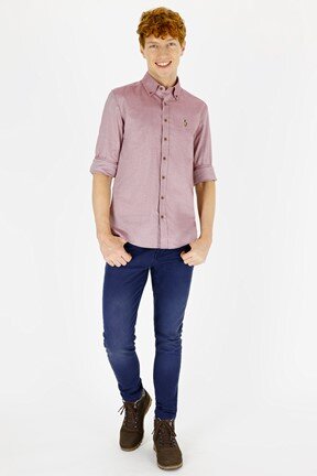 U.S. Polo Assn. Erkek Uzunkol Basic Gömlek