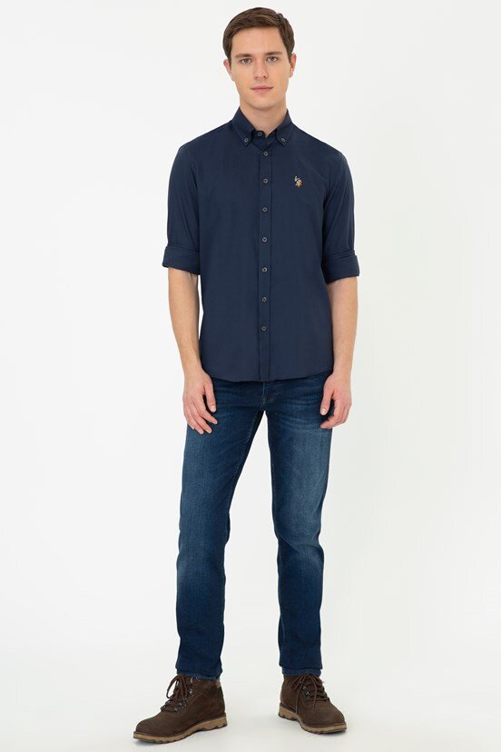 U.S. Polo Assn. Erkek Uzunkol Basic Gömlek