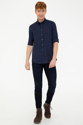 U.S. Polo Assn. Erkek Uzunkol Basic Gömlek