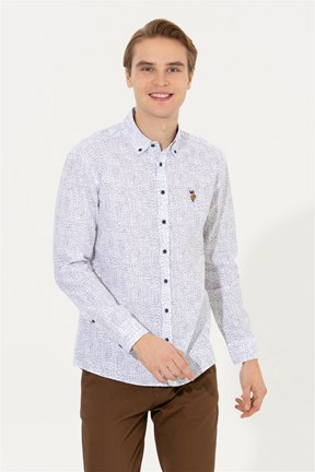 U.S. Polo Assn. Erkek Dokuma Gömlek