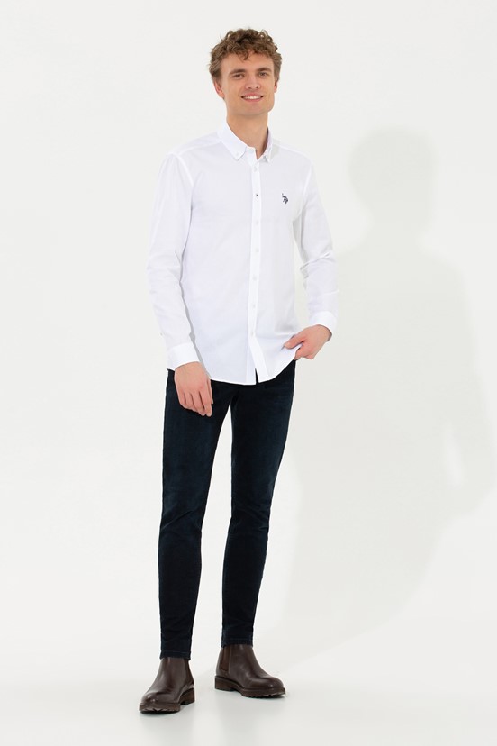 U.S. Polo Assn. Erkek Dokuma Gömlek
