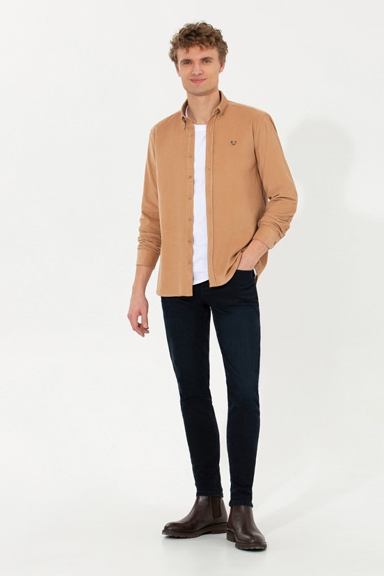 U.S. Polo Assn. Erkek Dokuma Gömlek
