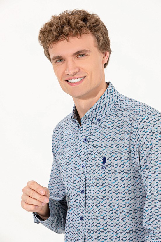 U.S. Polo Assn. Erkek  Dokuma Gömlek


