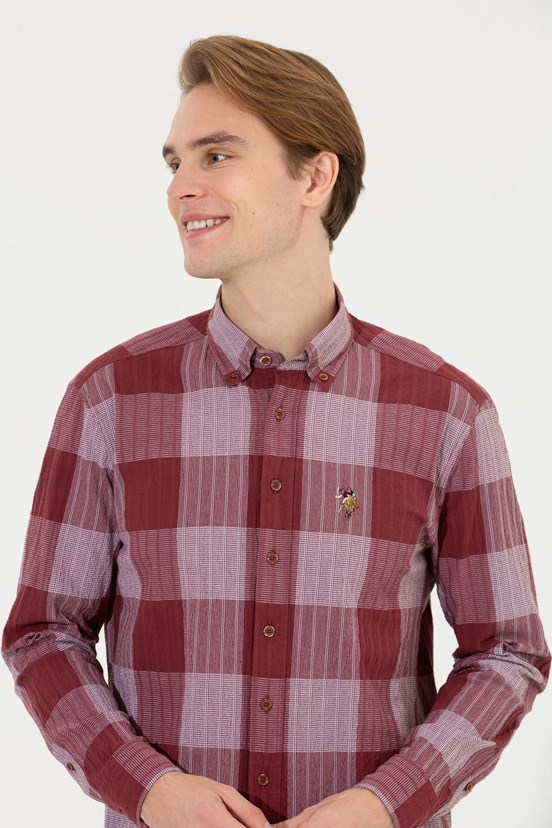 U.S. Polo Assn. Erkek Dokuma Gömlek

