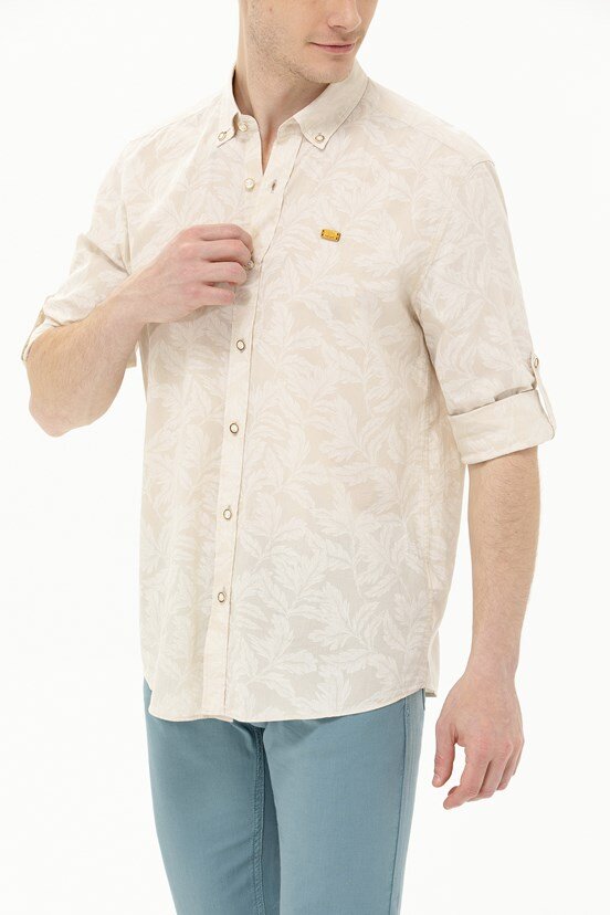 U.S. Polo Assn. Erkek Dokuma Gömlek
