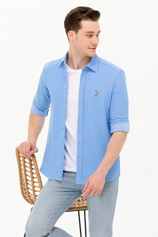 U.S. Polo Assn. Erkek Dokuma Gömlek

