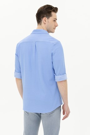 U.S. Polo Assn. Erkek Dokuma Gömlek
