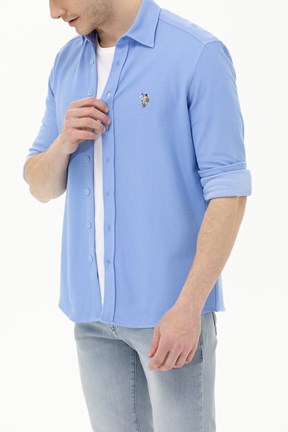 U.S. Polo Assn. Erkek Dokuma Gömlek
