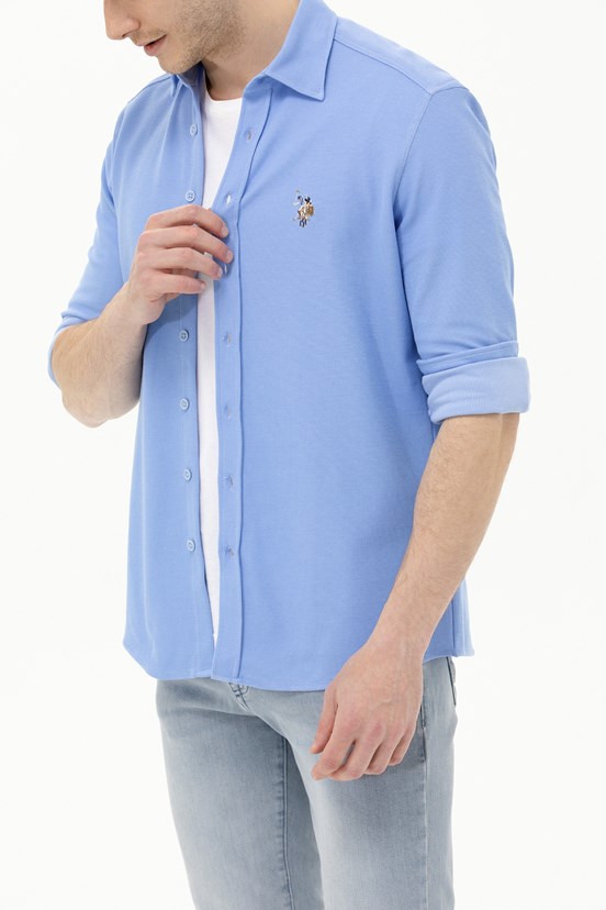 U.S. Polo Assn. Erkek Dokuma Gömlek
