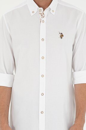 U.S.Polo.Assn.Erkek Dokuma Gomlek