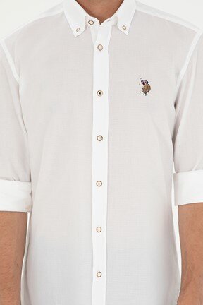 U.S.Polo.Assn.Erkek Dokuma Gomlek