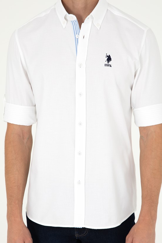 U.S.Polo.Assn.Erkek Dokuma Gomlek