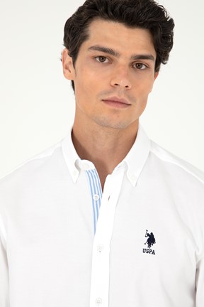 U.S.Polo.Assn.Erkek Dokuma Gomlek