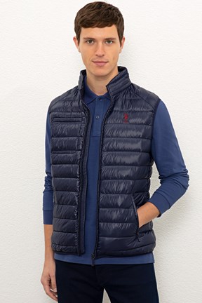 U.S. Polo Assn. Erkek Dokuma Yelek