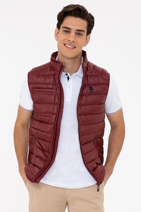 U.S. Polo Assn. Erkek Dokuma Yelek