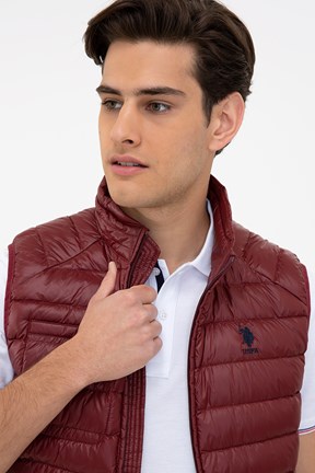 U.S. Polo Assn. Erkek Dokuma Yelek