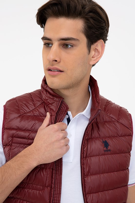 U.S. Polo Assn. Erkek Dokuma Yelek