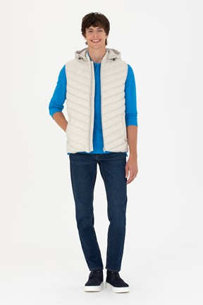 U.S. Polo Assn. Erkek Dokuma Yelek

