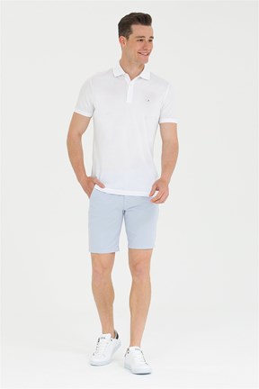 U.S. Polo Assn. Erkek Dokuma Capri Bermuda
