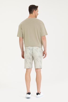 U.S. Polo Assn. Erkek Dokuma Capri Bermuda
