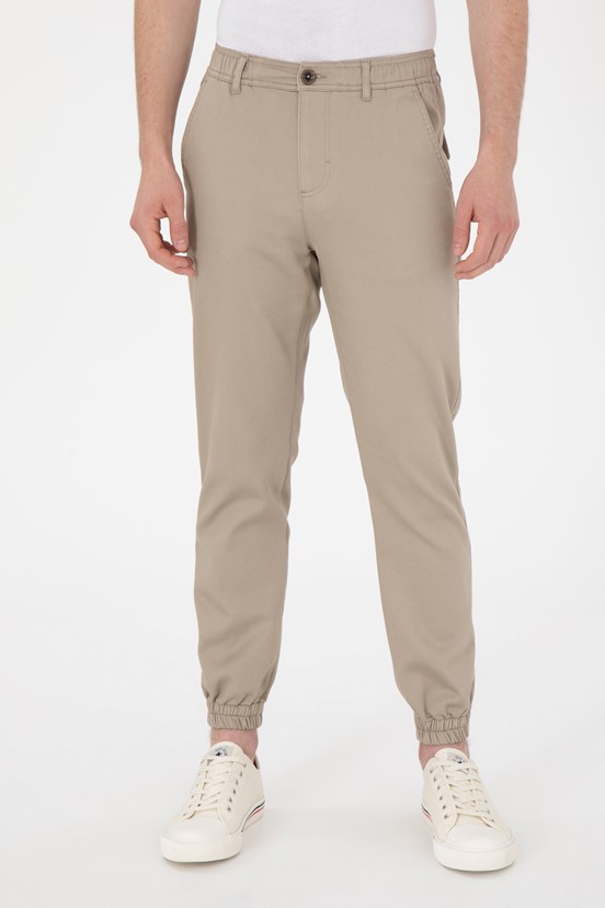 U.S. Polo Assn. Erkek Dokuma Spor Pantolon