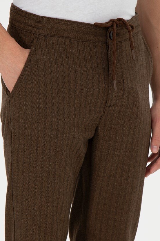 U.S. Polo Assn. Erkek Dokuma Spor Pantolon