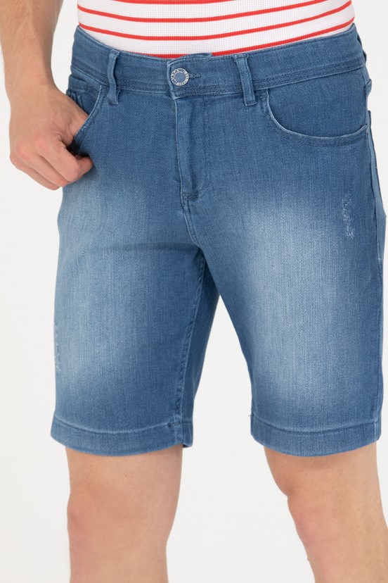U.S. Polo Assn. Erkek Denim Capri Bermuda
