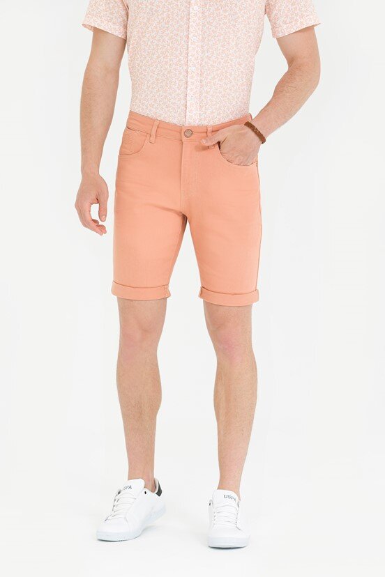 U.S. Polo Assn. Erkek Denim Capri Bermuda
