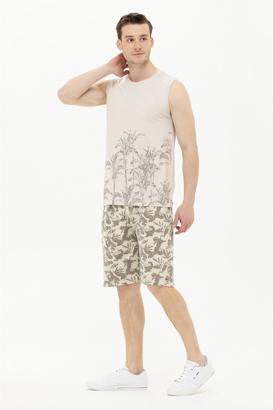U.S. Polo Assn. Erkek Denim Capri Bermuda
