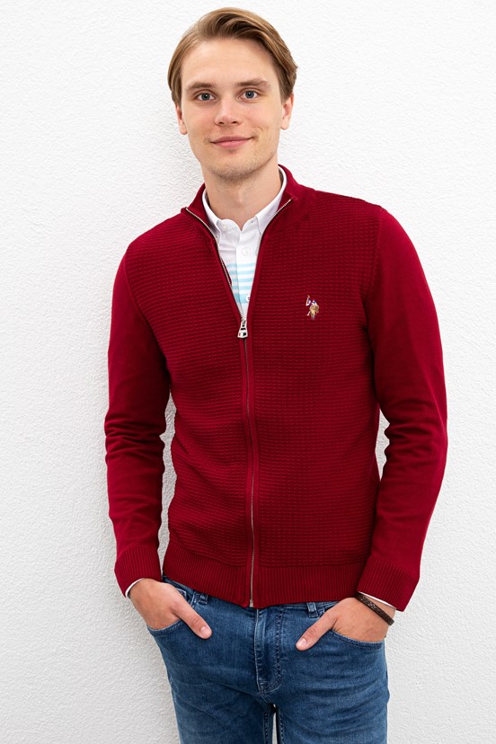 U.S. Polo Assn. Erkek Basic Triko Hırka