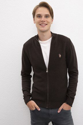 U.S. Polo Assn. Erkek Basic Triko Hırka