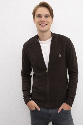 U.S. Polo Assn. Erkek Basic Triko Hırka